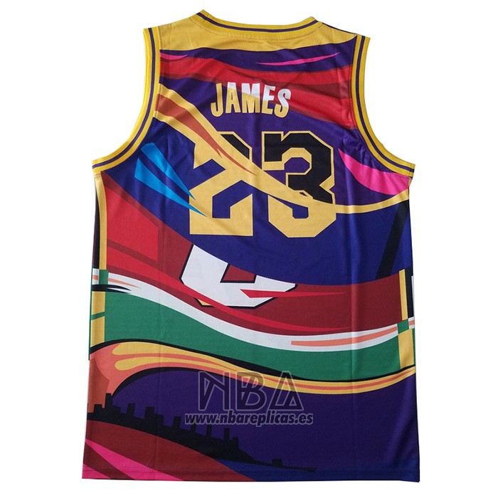 Camiseta Mitchell & Ness Big Face Lebron James